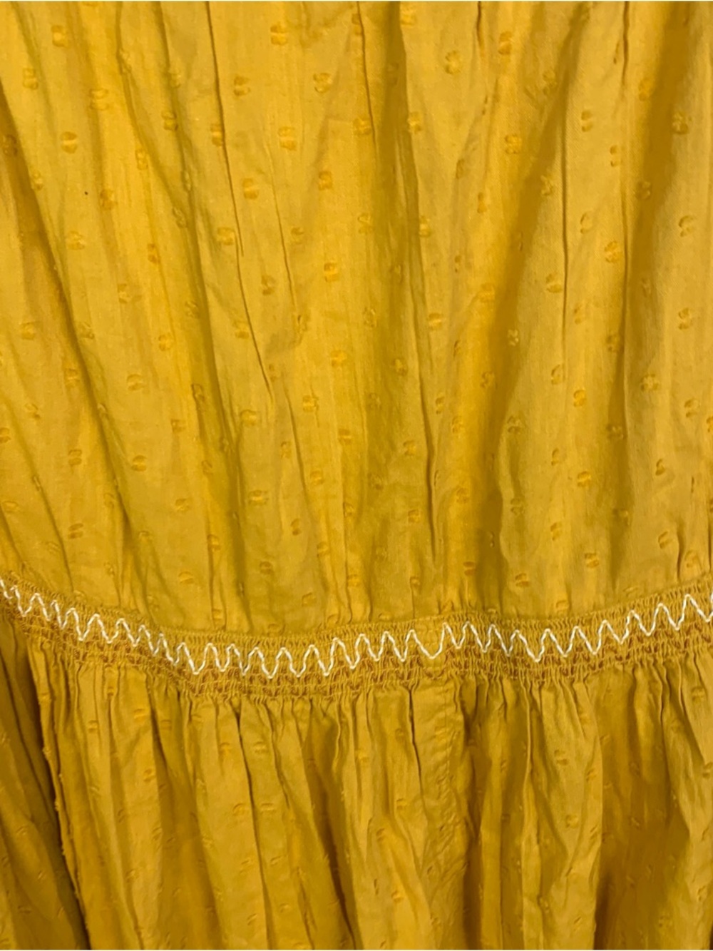 Old Navy Embroidered Tiered Tassel Maxi Dress - Picture 10 of 14